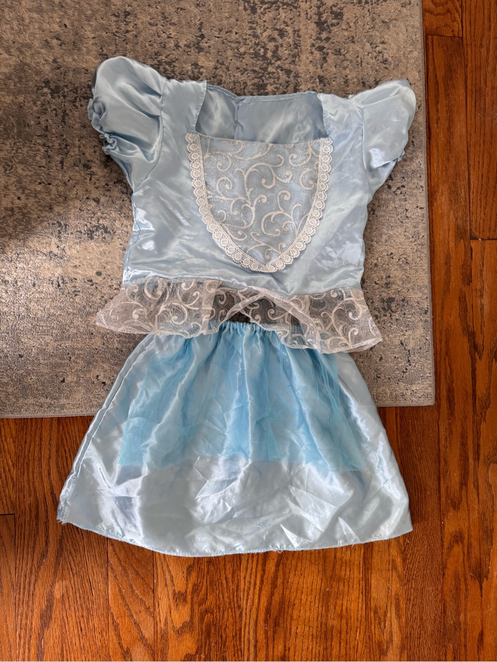 Light Blue Princess Dress Costume for Kids